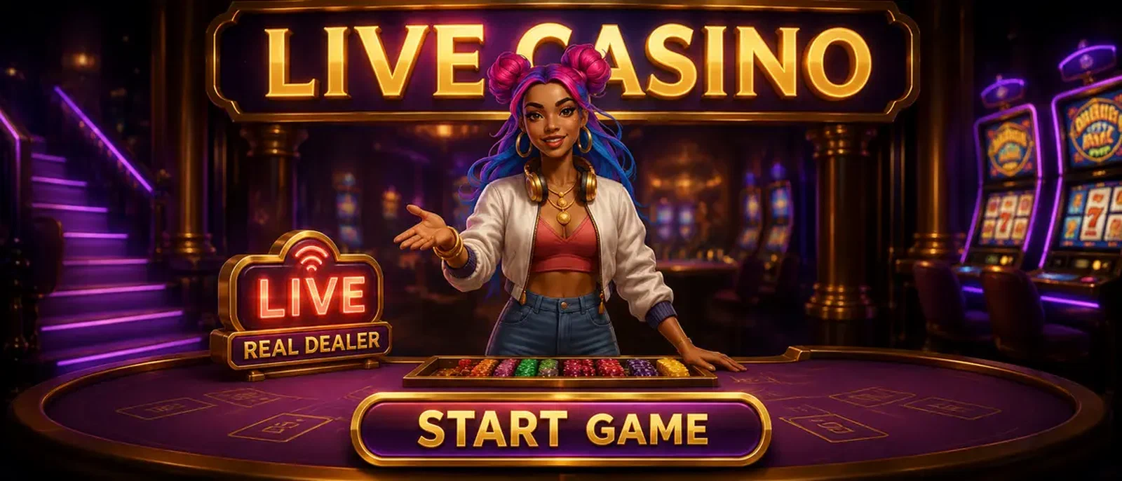 Lobby del Casino en Vivo de Coolzino